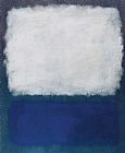 Blue Canvas Paintings - Blue and grey 1962